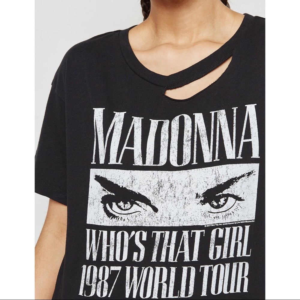 Madonna Graphic Concert World Tour Tee